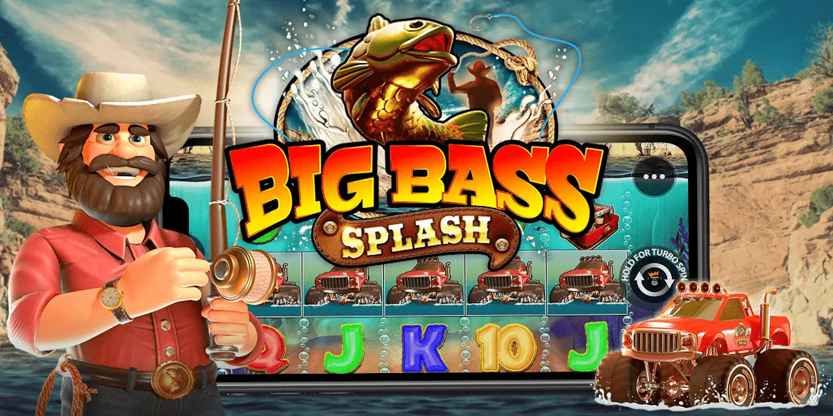Big Bass Splash Spielautomat Deutschland - Angel Slot mit 20 Fischern